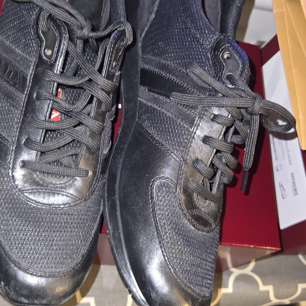 Prada Black Men's Shoes - Picture 4 of 8